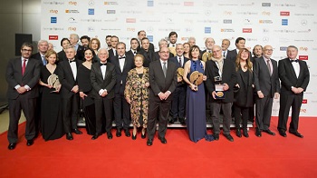 Alfombra roja para la presentación de los Premios Forqué 2019 en Feria de Zaragoza